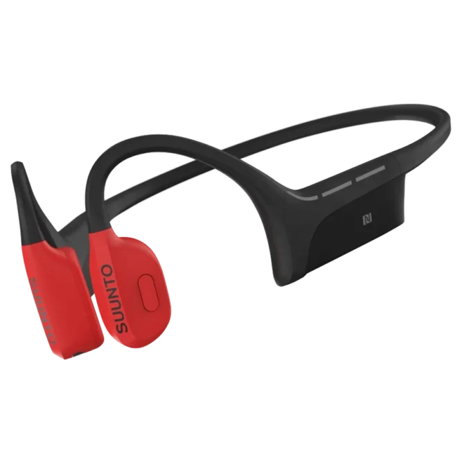 Auriculares de conducción ósea Suunto Wing en rojo lava Auriculares de conducción ósea Suunto Wing en rojo lava