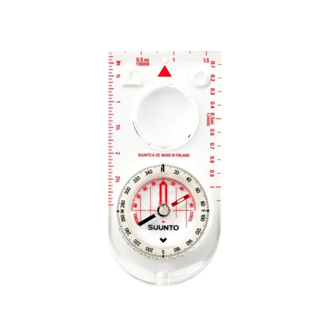 Brújula con placa base Suunto A-30 NH USGS para navegación y supervivencia