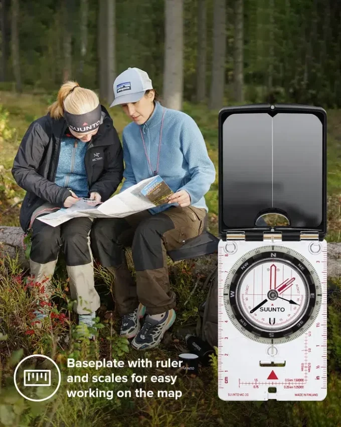 Brújula de espejo Suunto MC-2 G: brújula de espejo profesional Brújula de espejo Suunto MC-2 G: brújula de espejo profesional