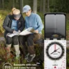 Brújula de espejo Suunto MC-2 NH USGS para aventuras de montaña