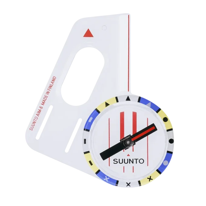 Brújula de pulgar Suunto AIM-6 NH para orientación competitiva