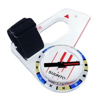 Brújula de pulgar Suunto AIM-6 NH para orientación competitiva