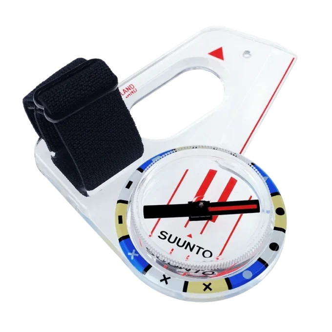 Brújula de pulgar Suunto AIM-6 NH para orientación competitiva