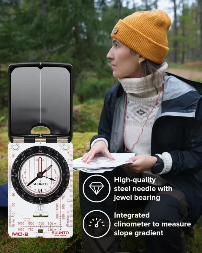 Brújula Suunto MC-2/360/D/CM/IN/NH: brújula de navegación avanzada Brújula Suunto MC-2/360/D/CM/IN/NH: brújula de navegación avanzada