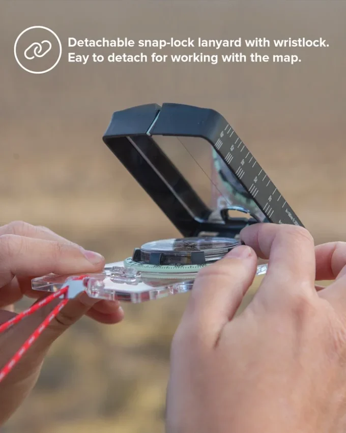 Brújula con espejo Suunto MC-2 NH: precisa para senderismo y excursiones Brújula con espejo Suunto MC-2 NH: precisa para senderismo y excursiones