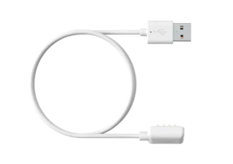 Cable USB magnético blanco: carga y actualiza tu reloj Suunto
