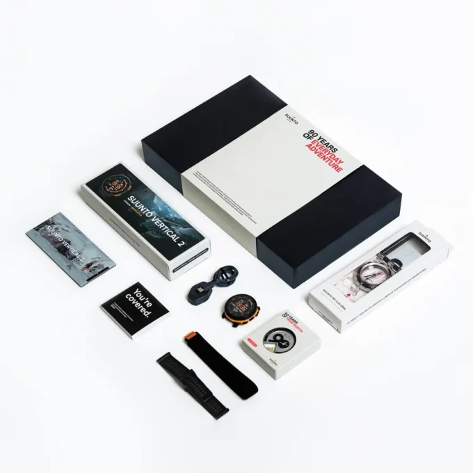 Caja de regalo del segundo aniversario del Suunto Vertical 2