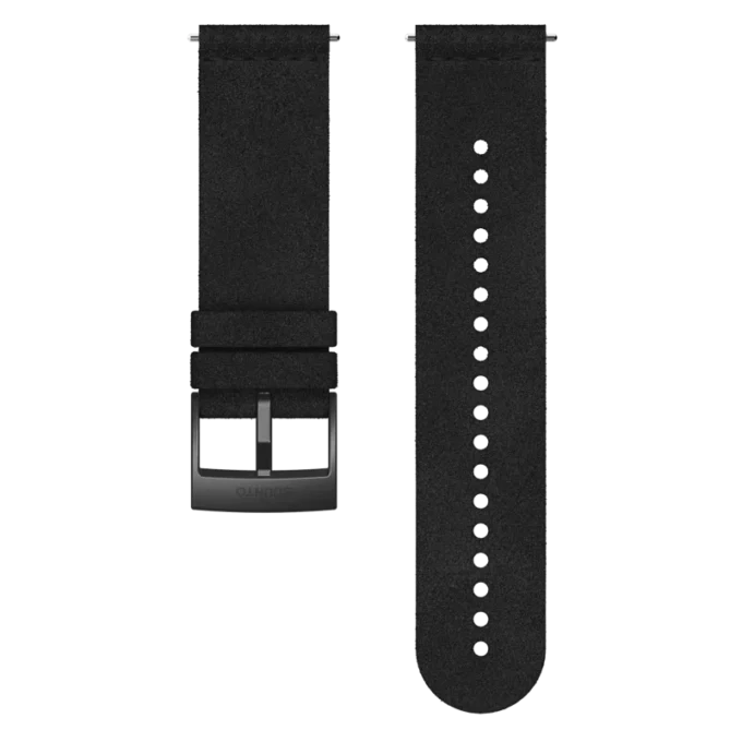 Correa de accesorio de microfibra negra ultrasuave para deporte y estilo Correa de accesorio de microfibra negra ultrasuave para deporte y estilo