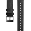 Correa de cuero negra de 24 mm para relojes Suunto, ideal para uso urbano Correa de cuero negra de 24 mm para relojes Suunto, ideal para uso urbano