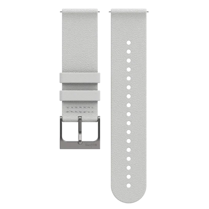 Correa de cuero Suunto 22 mm Urban 6, blanco abedul, m Correa de cuero Suunto 22 mm Urban 6, blanco abedul, m
