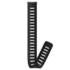 Correa de extensión de silicona negra para Suunto