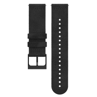 Correa de microfibra Suunto Urban 5 de 22 mm, All Black, talla M