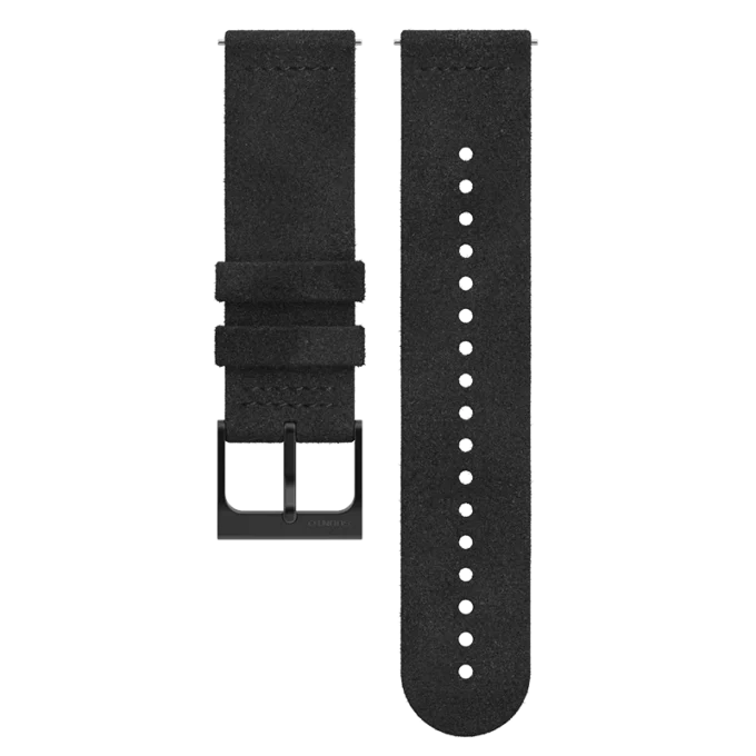 Correa de microfibra Suunto Urban 5 de 22 mm, All Black, talla M Correa de microfibra Suunto Urban 5 de 22 mm, All Black, talla M