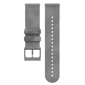 Correa de microfibra Suunto Urban 5 de 22 mm, gris piedra, M