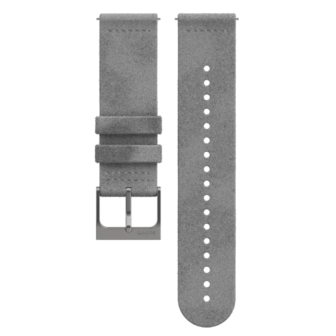 Correa de microfibra Suunto Urban 5 de 22 mm, gris piedra, M Correa de microfibra Suunto Urban 5 de 22 mm, gris piedra, M