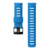 Correa de silicona azul de 24 mm para Suunto, diseñada para el Buceo
