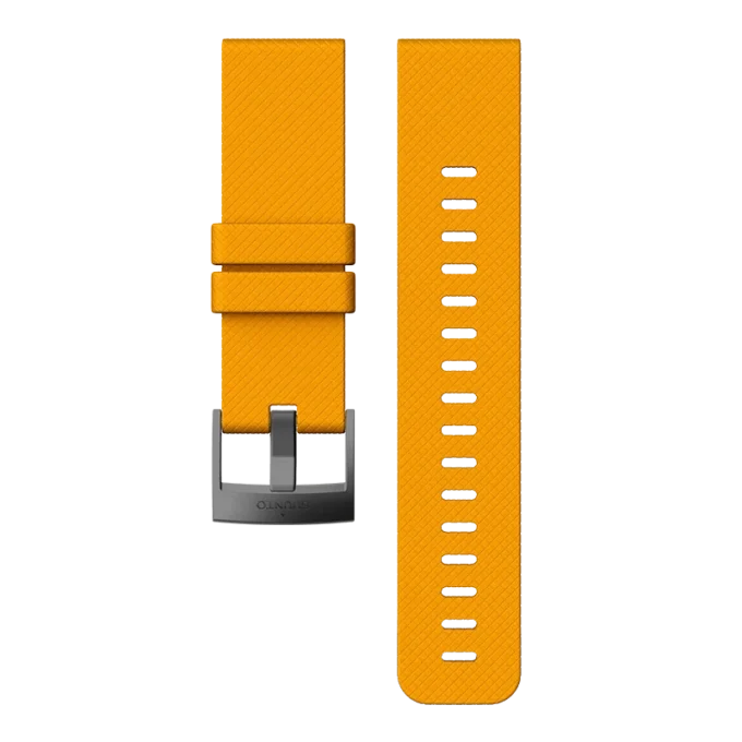 Correa de silicona ámbar para Suunto Traverse: correa para las variantes de Traverse