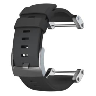 Correa de silicona plana negra para Suunto Core: correa para modelos Core