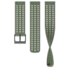 Correa de silicona Suunto Athletic 2 de 22 mm, verde bosque, tallas S+M