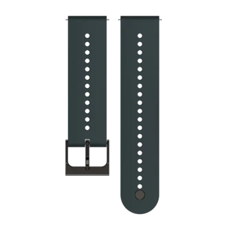 Correa de silicona Suunto Urban 7 de 22 mm, verde cueva, talla S