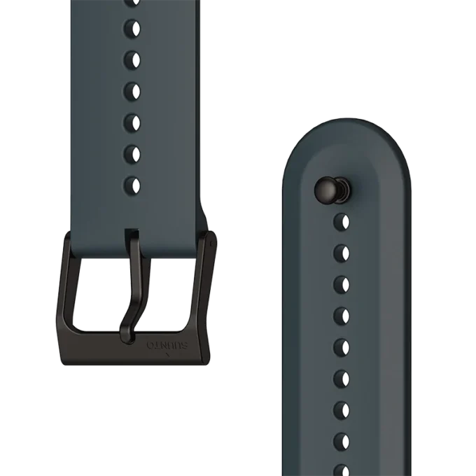 Correa de silicona Suunto Urban 7 de 22 mm, verde cueva, talla S