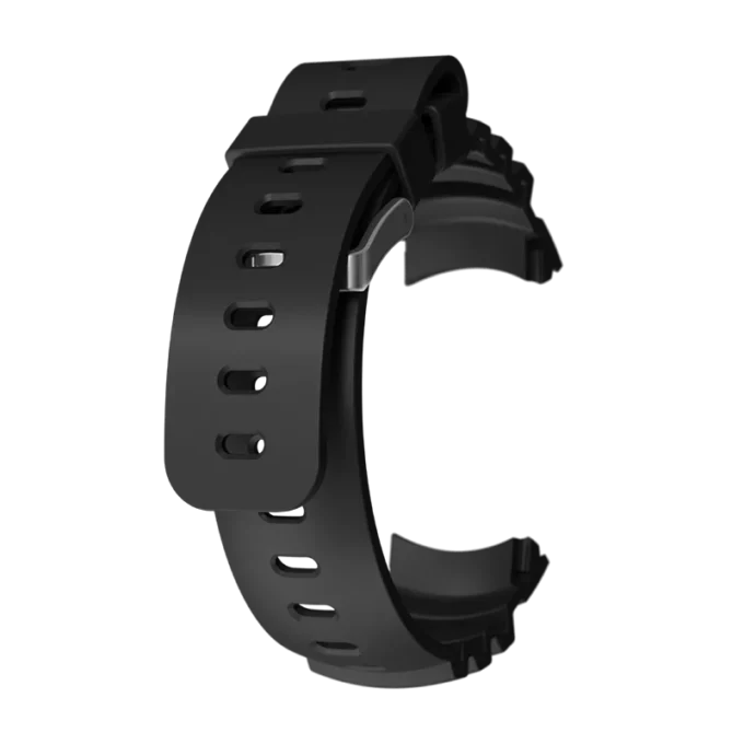 Kit de correa negra para Suunto Zoop Novo y Vyper Novo con pasador de resorte