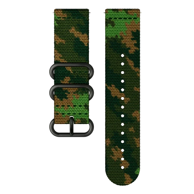 Kit de correa textil verde para Suunto Traverse Alpha Woodland Kit de correa textil verde para Suunto Traverse Alpha Woodland