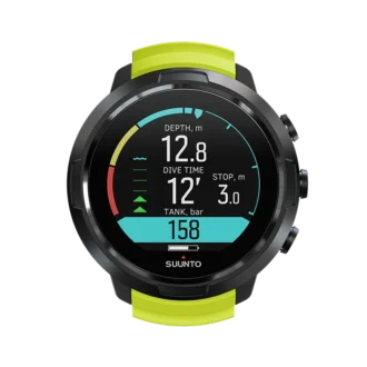 Ordenador de buceo Suunto D5 Black Lime para principiantes
