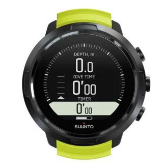 Ordenador de buceo Suunto D5 Black Lime para principiantes