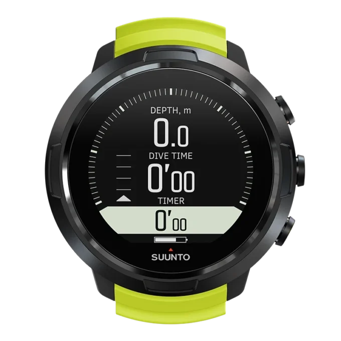 Ordenador de buceo Suunto D5 Black Lime para principiantes