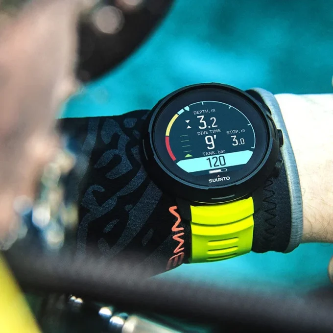 Ordenador de buceo Suunto D5 Black Lime para principiantes