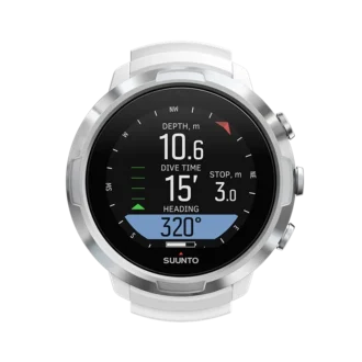 Ordenador de buceo Suunto D5 blanco para principiantes y buceadores recreativos