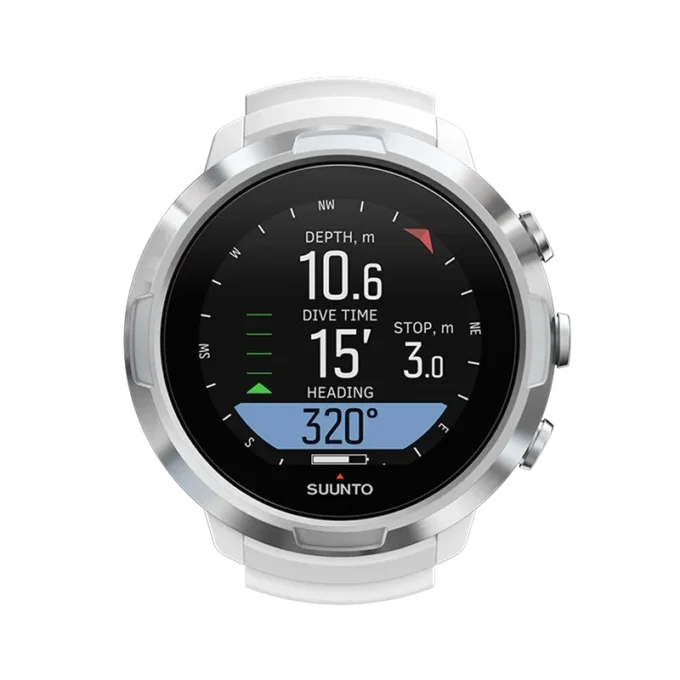 Ordenador de buceo Suunto D5 blanco para principiantes y buceadores recreativos Ordenador de buceo Suunto D5 blanco para principiantes y buceadores recreativos