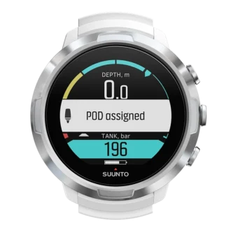 Ordenador de buceo Suunto D5 blanco para principiantes y buceadores recreativos