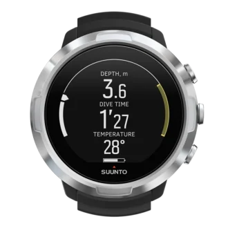 Ordenador de buceo Suunto D5 negro para principiantes y buceadores recreativos