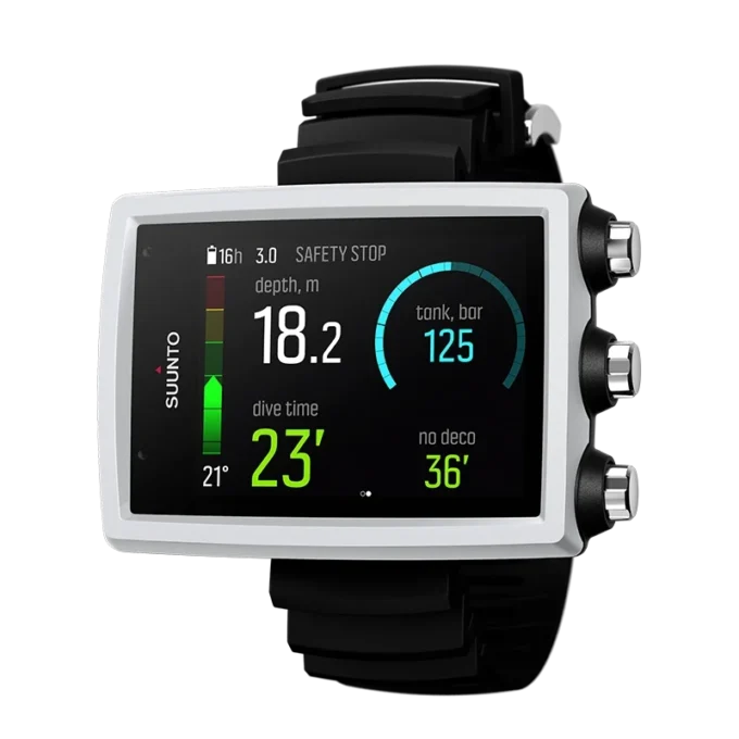 Ordenador de buceo Suunto EON Core blanco con pantalla a color y números grandes Ordenador de buceo Suunto EON Core blanco con pantalla a color y números grandes