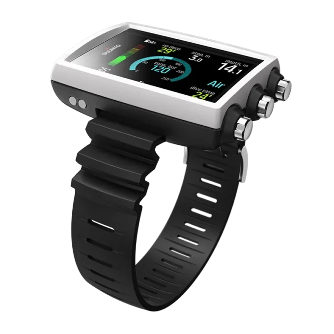 Ordenador de buceo Suunto EON Core blanco con pantalla a color y números grandes Ordenador de buceo Suunto EON Core blanco con pantalla a color y números grandes