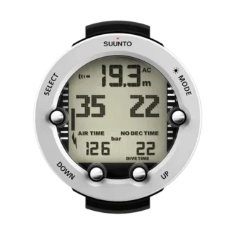 Ordenador de buceo Suunto Vyper Novo blanco con brújula y cambio de gas