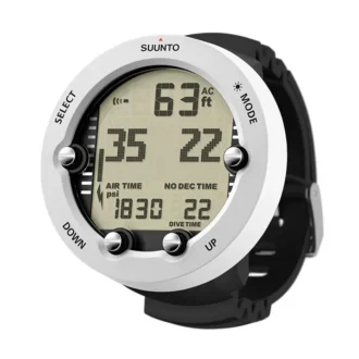 Ordenador de buceo Suunto Vyper Novo blanco con brújula y cambio de gas