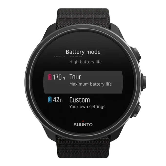 Reloj GPS resistente Suunto 9 Baro en titanio negro carbón Reloj GPS resistente Suunto 9 Baro en titanio negro carbón
