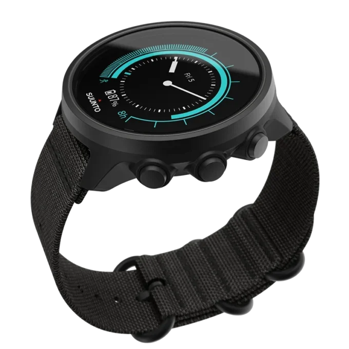Reloj GPS resistente Suunto 9 Baro en titanio negro carbón Reloj GPS resistente Suunto 9 Baro en titanio negro carbón