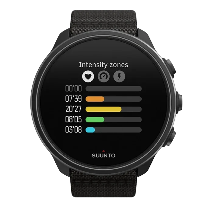Reloj GPS resistente Suunto 9 Baro en titanio negro carbón Reloj GPS resistente Suunto 9 Baro en titanio negro carbón