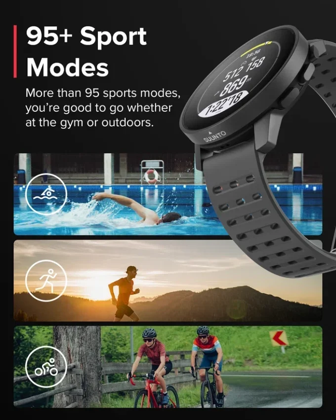 Reloj multideporte GPS Suunto 9 Peak Pro All Black Reloj multideporte GPS Suunto 9 Peak Pro All Black
