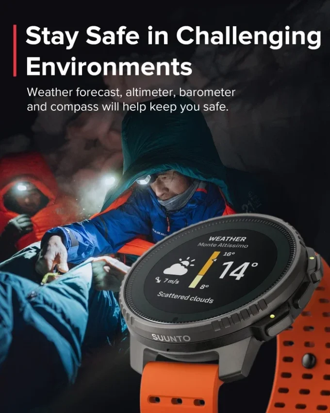Reloj Suunto Vertical Titanium Solar Canyon Adventure Reloj Suunto Vertical Titanium Solar Canyon Adventure