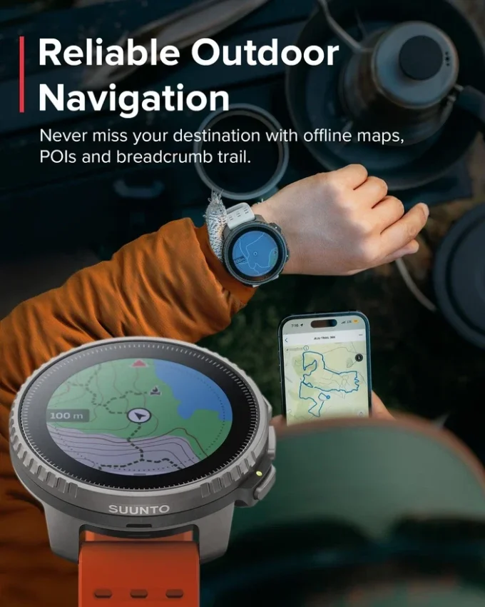 Reloj Suunto Vertical Titanium Solar Canyon Adventure Reloj Suunto Vertical Titanium Solar Canyon Adventure