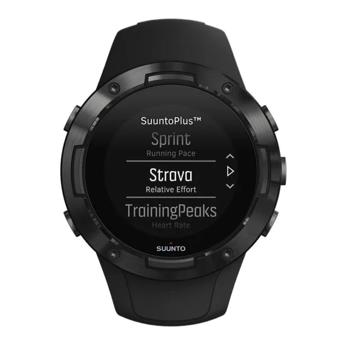Suunto 5 All Black: reloj deportivo GPS compacto con gran autonomía de batería