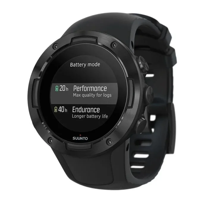 Suunto 5 All Black: reloj deportivo GPS compacto con gran autonomía de batería