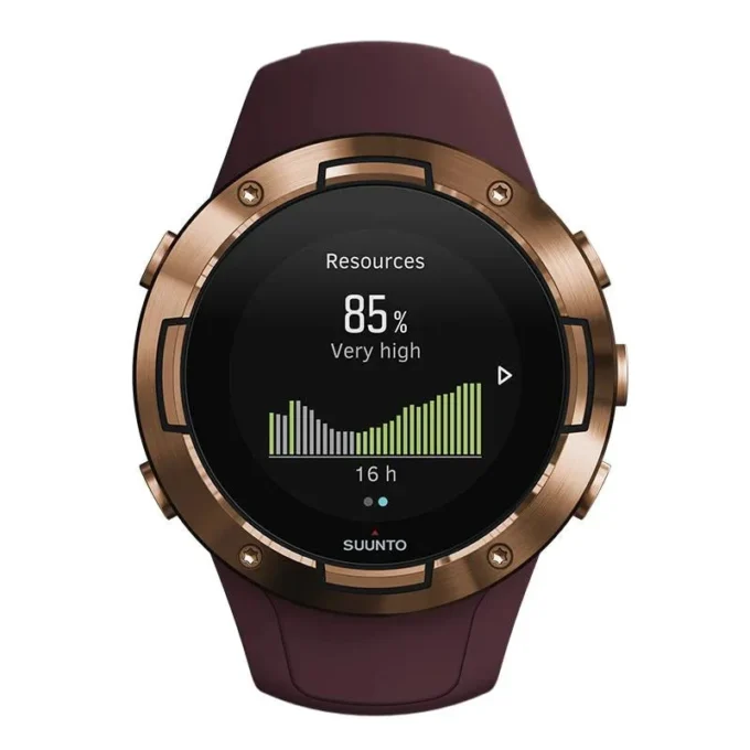 Suunto 5 Burgundy Copper: reloj deportivo GPS compacto con gran autonomía