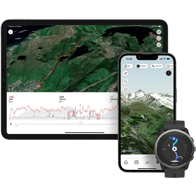 Suunto 5 Peak Black: reloj multideporte ligero para entrenar, explorar y cuidar tu bienestar