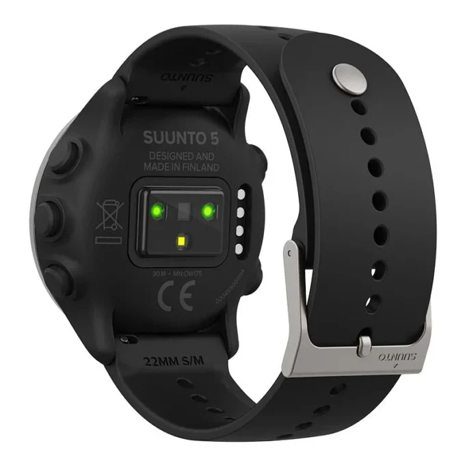 Suunto 5 Peak Black: reloj multideporte ligero para entrenar, explorar y cuidar tu bienestar